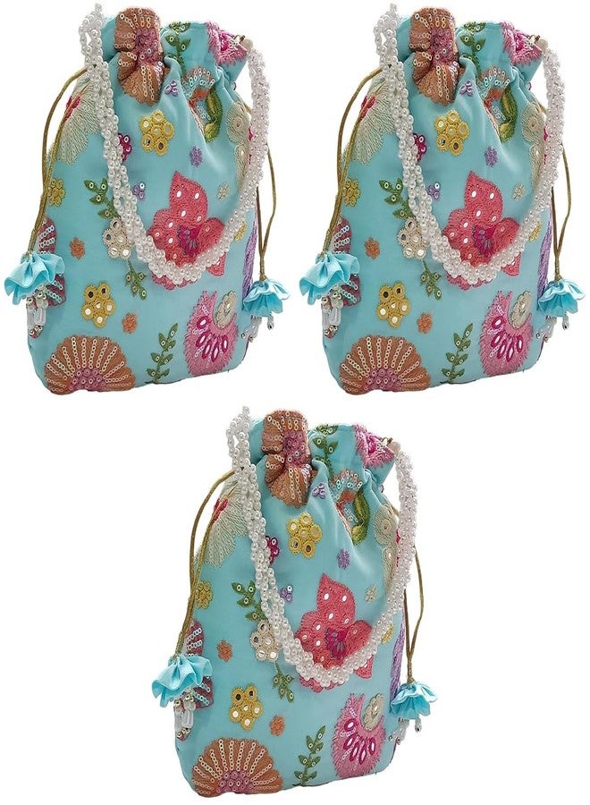 حقيبة بوتلي زرقاء سماوية من دوقة للنساء (عبوة من 3 قطع)